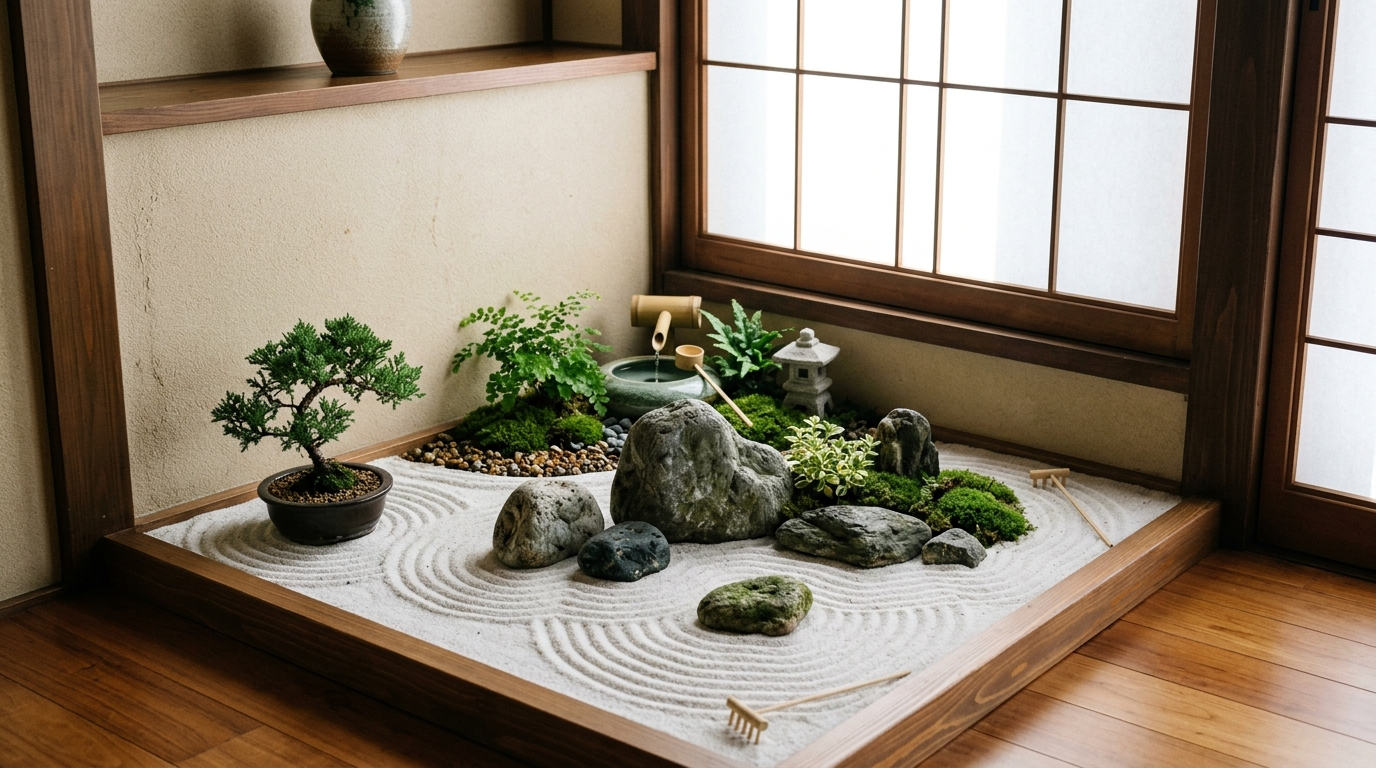 Keep the room quiet with soft acoustics